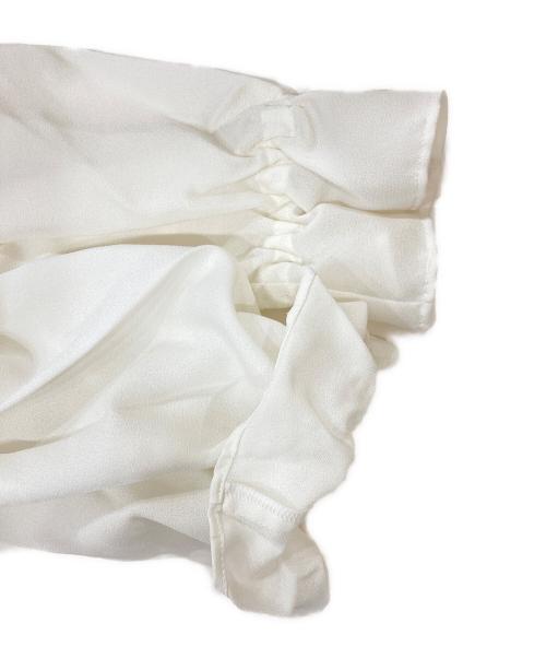 Maglie le cassetto（マーリエ ル カセット）maglie le cassetto (マーリエ ル カセット) 長袖ブラウス ホワイト サイズ:SIZE 9の古着・服飾アイテム