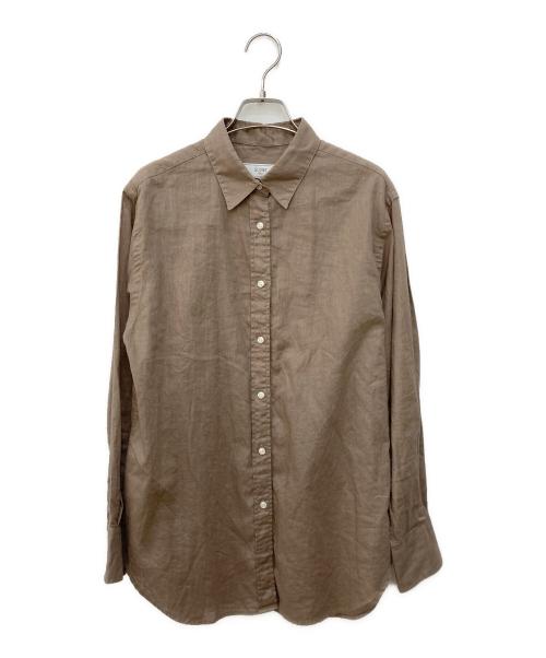 SLOBE IENA（スローブ イエナ）SLOBE IENA (スローブ イエナ) Li/C レギュラーシャツ ベージュ サイズ:なしの古着・服飾アイテム