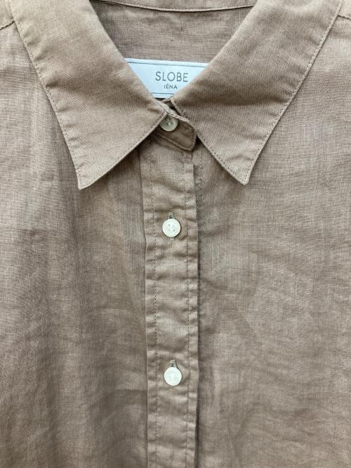 SLOBE IENA（スローブ イエナ）SLOBE IENA (スローブ イエナ) Li/C レギュラーシャツ ベージュ サイズ:なしの古着・服飾アイテム