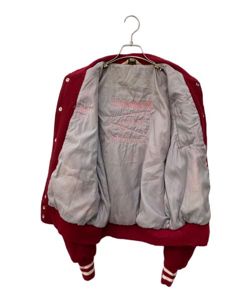 DEERFOOT（ディアフット）DEERFOOT (ディアフット) 80'sアワードジャケット レッド サイズ:Lの古着・服飾アイテム
