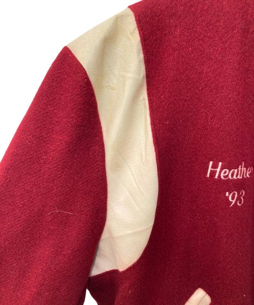 DEERFOOT（ディアフット）DEERFOOT (ディアフット) 80'sアワードジャケット レッド サイズ:Lの古着・服飾アイテム