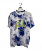USEDユーズド）の古着「00’s タイダイプリントTシャツ」｜ブルー
