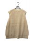 machatt (マチャット) ニットベスト ベージュ サイズ:Free：3500円