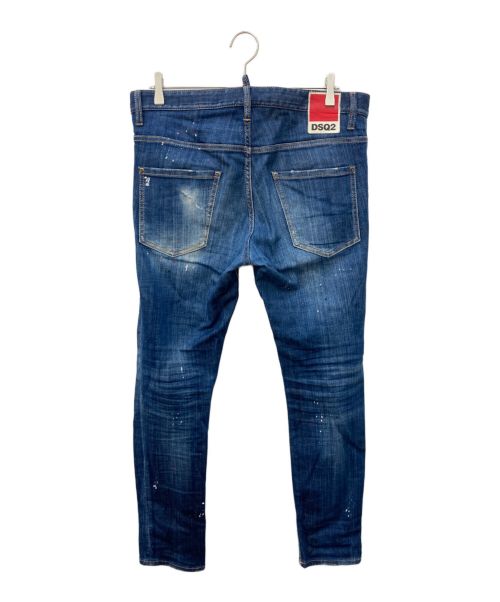 DSQUARED2（ディースクエアード）DSQUARED2 (ディースクエアード) SKATER JEAN デニムパンツ インディゴ サイズ:SIZE50の古着・服飾アイテム