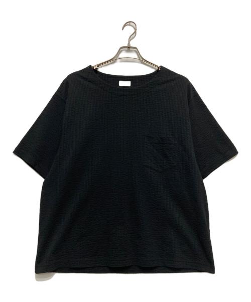 URU（ウル）uru (ウル) SHORT SLEEVE TEE ブラック サイズ:2の古着・服飾アイテム