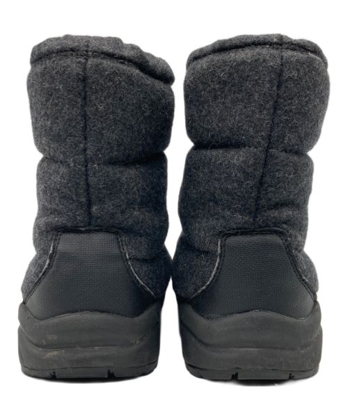 THE NORTH FACE（ザ ノース フェイス）THE NORTH FACE (ザ ノース フェイス) Nuptse Bootie Wool　ヌプシブーティウール グレー サイズ:23㎝の古着・服飾アイテム