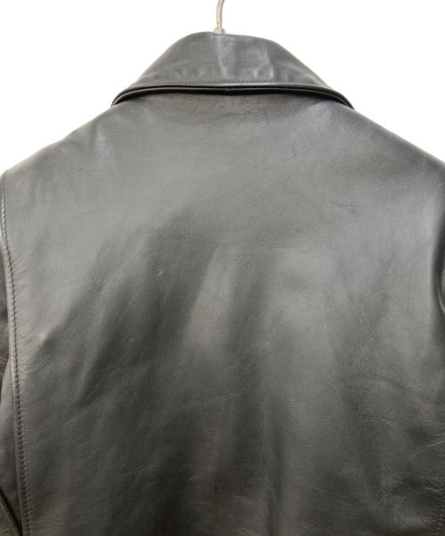 Schott（ショット）Schott (ショット) ライナー付６４３シングルライダースジャケット ブラック サイズ:SIZE34の古着・服飾アイテム