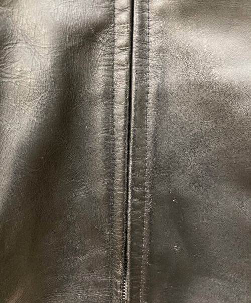 Schott（ショット）Schott (ショット) ライナー付６４３シングルライダースジャケット ブラック サイズ:SIZE34の古着・服飾アイテム