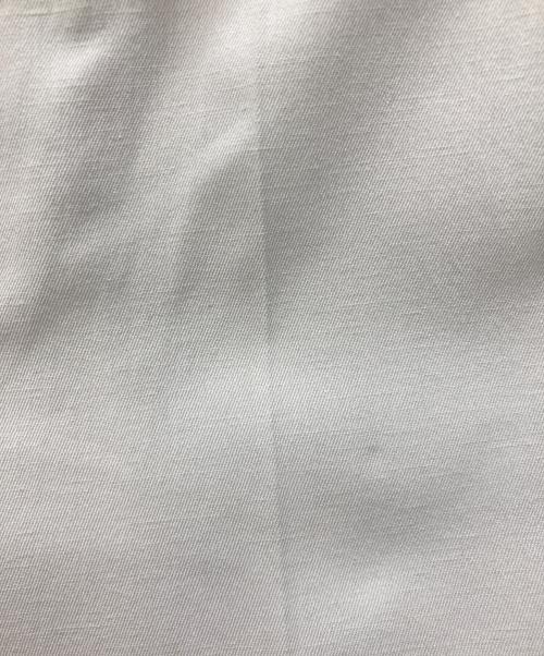 Noble（ノーブル）Noble (ノーブル) ドライコットンリネンステップヘムパンツ 3 ホワイト サイズ:34の古着・服飾アイテム