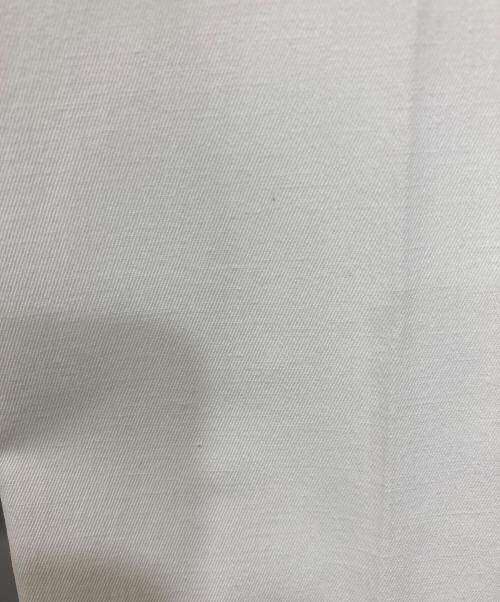 Noble（ノーブル）Noble (ノーブル) ドライコットンリネンステップヘムパンツ 3 ホワイト サイズ:34の古着・服飾アイテム