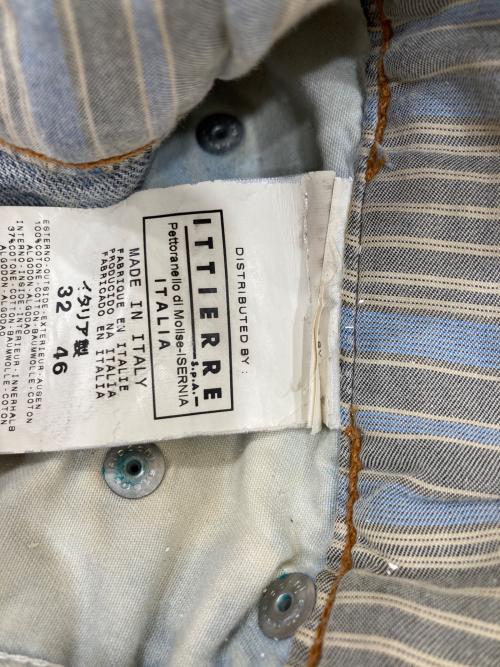 D&G（ディーアンドジー）D&G (ディーアンドジー) ダメージデニムパンツ インディゴ サイズ:SIZE46の古着・服飾アイテム