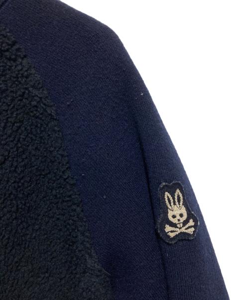 Psycho Bunny（サイコ バニー）Psycho Bunny (サイコ バニー) ボアジャケット ネイビー サイズ:Ⅿの古着・服飾アイテム