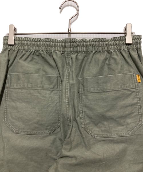 UNION LOS ANGELES（ユニオン ロサンゼルス）UNION LOS ANGELES (ユニオン ロサンゼルス) ELASTIC BAKER PANT オリーブ サイズ:Sの古着・服飾アイテム