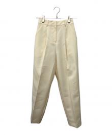 machatt（マチャット）の古着「センタープレスパンツ」｜アイボリー