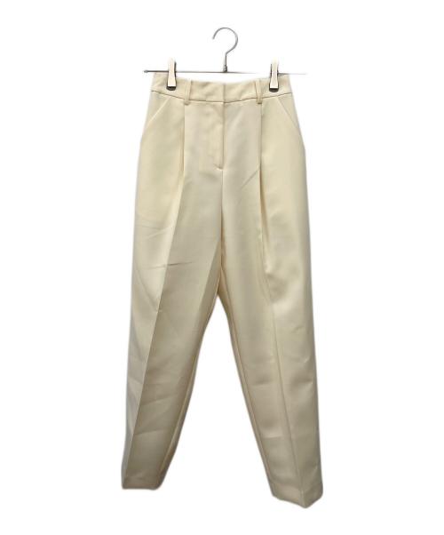 machatt（マチャット）machatt (マチャット) センタープレスパンツ アイボリー サイズ:SIZE 36の古着・服飾アイテム