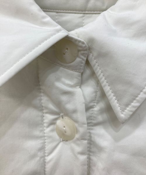 ETRE TOKYO（エトレトウキョウ）ETRE TOKYO (エトレトウキョウ) キルティング リバーシブル シャツジャケット ホワイト サイズ:Sの古着・服飾アイテム