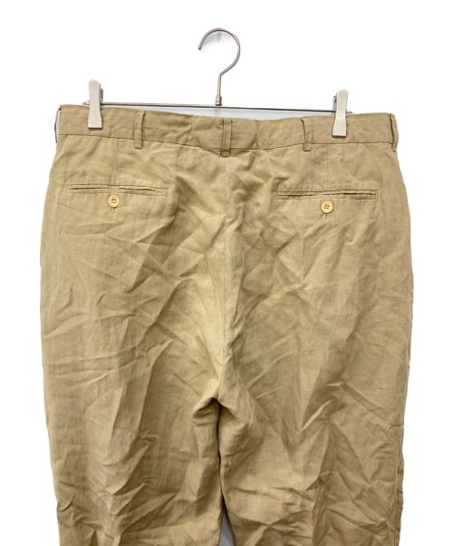 POLO RALPH LAUREN（ポロ・ラルフローレン）POLO RALPH LAUREN (ポロ・ラルフローレン) シルクリネンパンツ ベージュ サイズ:SIZE91㎝（W36）の古着・服飾アイテム