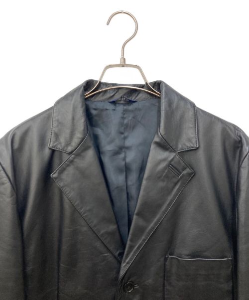 OLD GAP（オールドギャップ）OLD GAP (オールドギャップ) レザーコート ブラック サイズ:Mの古着・服飾アイテム