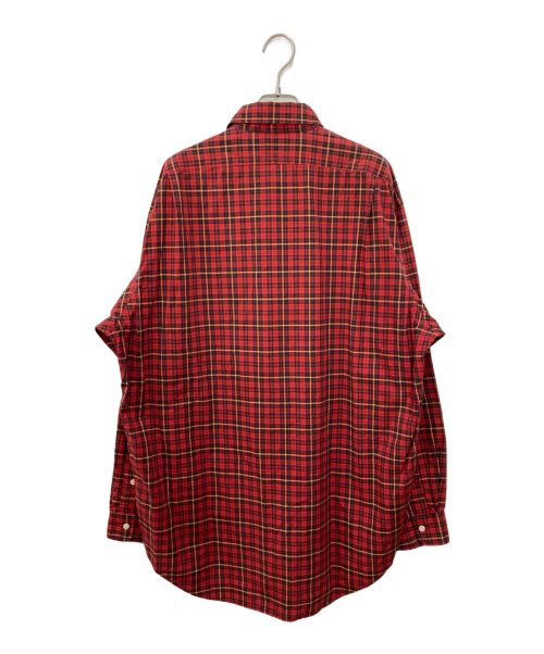 POLO RALPH LAUREN（ポロ・ラルフローレン）POLO RALPH LAUREN (ポロ・ラルフローレン) LOWELL SPORT チェックシャツ レッド サイズ:Mの古着・服飾アイテム