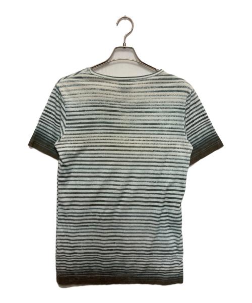 FACETASM（ファセッタズム）FACETASM (ファセッタズム) ボーダーTシャツ グリーン サイズ:Ⅿの古着・服飾アイテム