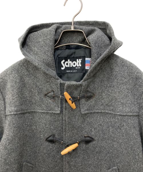 Schott（ショット）Schott (ショット) ダッフルコート グレー サイズ:SIZE36の古着・服飾アイテム