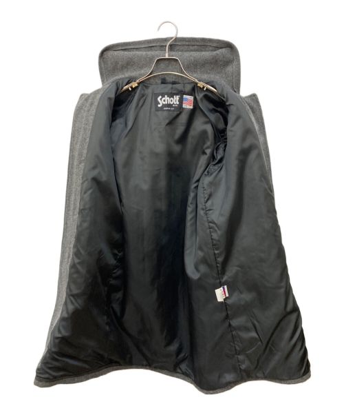 Schott（ショット）Schott (ショット) ダッフルコート グレー サイズ:SIZE36の古着・服飾アイテム