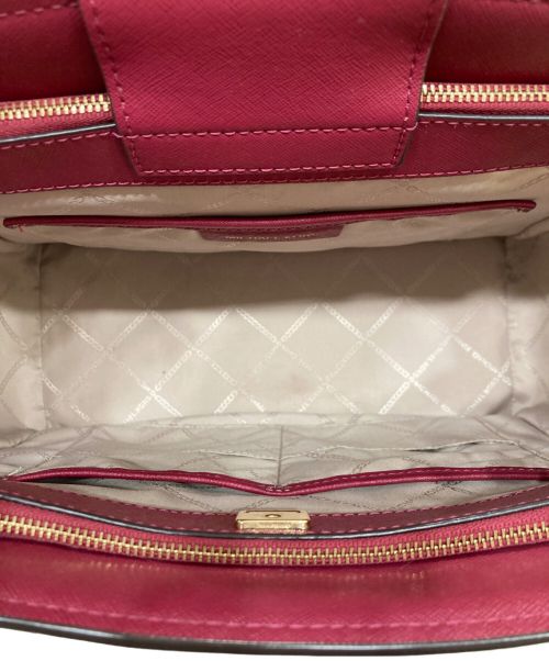 MICHAEL KORS（マイケル・コース）MICHAEL KORS (マイケルコース) 2WAYショルダーバッグ ピンクの古着・服飾アイテム