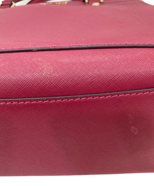 MICHAEL KORS（マイケル・コース）MICHAEL KORS (マイケルコース) 2WAYショルダーバッグ ピンクの古着・服飾アイテム