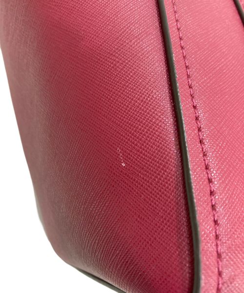 MICHAEL KORS（マイケル・コース）MICHAEL KORS (マイケルコース) 2WAYショルダーバッグ ピンクの古着・服飾アイテム