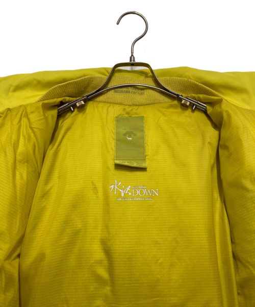 DESCENTE（デサント）DESCENTE (デサント) 水沢ダウンジャケット イエロー サイズ:Ⅿの古着・服飾アイテム
