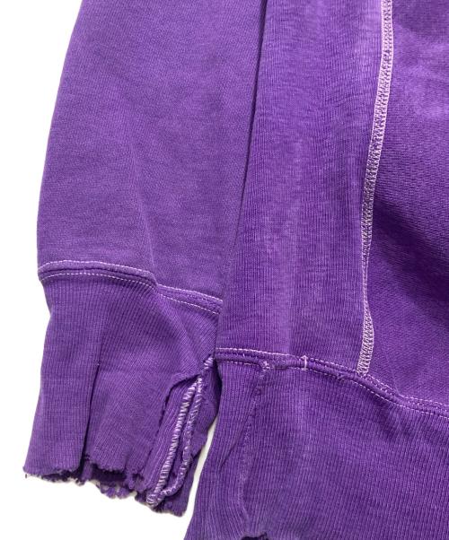 Champion REVERSE WEAVE（チャンピオン リバース ウィーブ）Champion REVERSE WEAVE (チャンピオン リバース ウィーブ) カレッジロゴスウェット パープル サイズ:XXLの古着・服飾アイテム