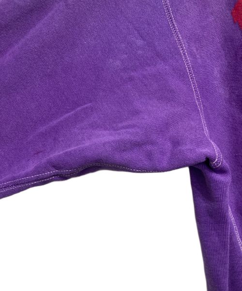 Champion REVERSE WEAVE（チャンピオン リバース ウィーブ）Champion REVERSE WEAVE (チャンピオン リバース ウィーブ) カレッジロゴスウェット パープル サイズ:XXLの古着・服飾アイテム