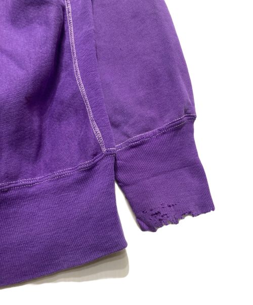 Champion REVERSE WEAVE（チャンピオン リバース ウィーブ）Champion REVERSE WEAVE (チャンピオン リバース ウィーブ) カレッジロゴスウェット パープル サイズ:XXLの古着・服飾アイテム