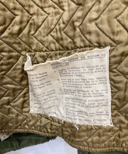 古着（フルギ）古着 (フルギ) カナダ軍 GS MK II Combat Coat　コンバットコート カーキ サイズ:XLの古着・服飾アイテム