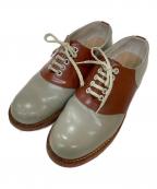 REGALリーガル）の古着「サドルシューズ」｜グレー×ブラウン