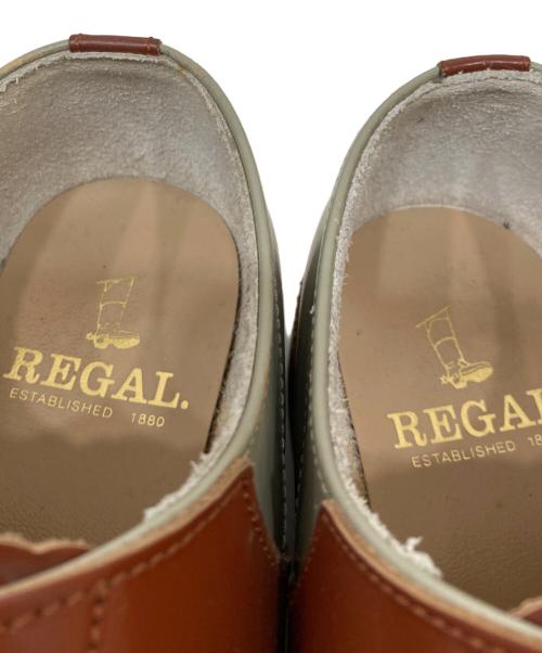 REGAL（リーガル）REGAL (リーガル) サドルシューズ グレー×ブラウン サイズ:24の古着・服飾アイテム