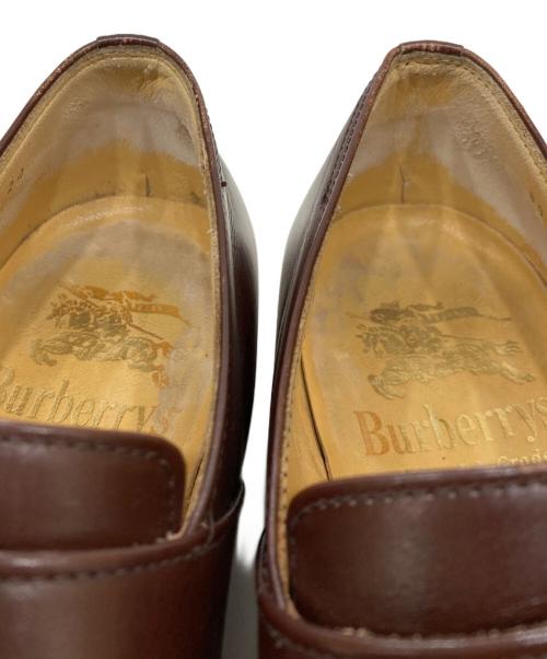 Burberry's（バーバリー）Burberry's (バーバリーズ) モンクストラップシューズ ブラウン サイズ:24の古着・服飾アイテム