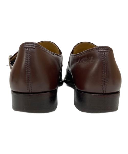 Burberry's（バーバリー）Burberry's (バーバリーズ) モンクストラップシューズ ブラウン サイズ:24の古着・服飾アイテム