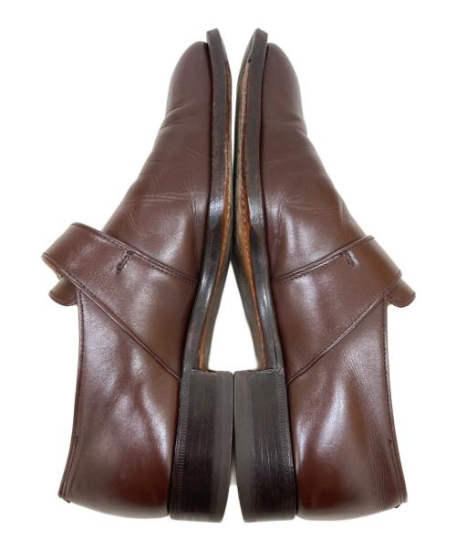 Burberry's（バーバリー）Burberry's (バーバリーズ) モンクストラップシューズ ブラウン サイズ:24の古着・服飾アイテム