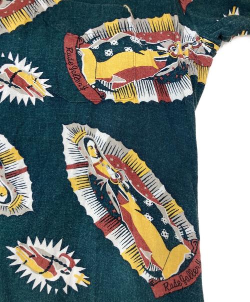 RUDE GALLERY（ルードギャラリー）RUDE GALLERY (ルードギャラリー) アロハシャツ ブラック サイズ:SIZE 4の古着・服飾アイテム