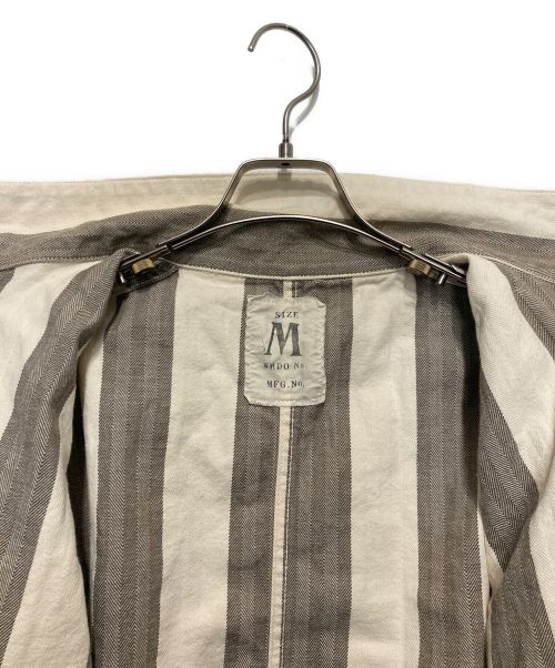 WEIRDO（ウィアード）WEIRDO (ウィアード) PADLOCKER-JACKET グレー×ホワイト サイズ:Ⅿの古着・服飾アイテム
