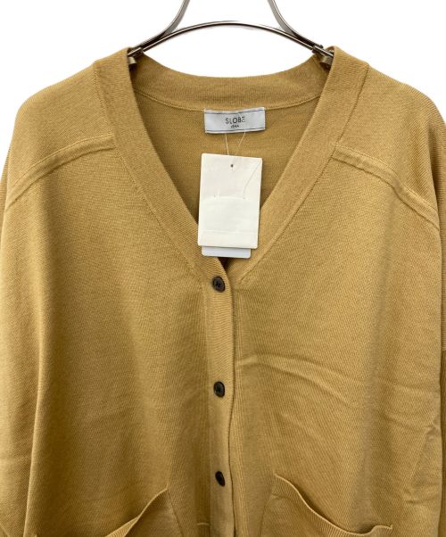 SLOBE IENA（スローブ イエナ）SLOBE IENA (スローブ イエナ) ウォッシャブルワイドシルエットカーディガン イエロー サイズ:FREEの古着・服飾アイテム