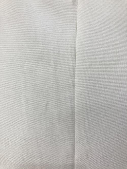 M-premierBLACK（エムプルミエブラック）M-premierBLACK (エムプルミエブラック) ポンチタックペプラムブラウス ホワイト サイズ:SIZE 36の古着・服飾アイテム