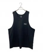 COOTIEクーティー）の古着「Open End Yarn Error Fit Tank Top」｜ブラック
