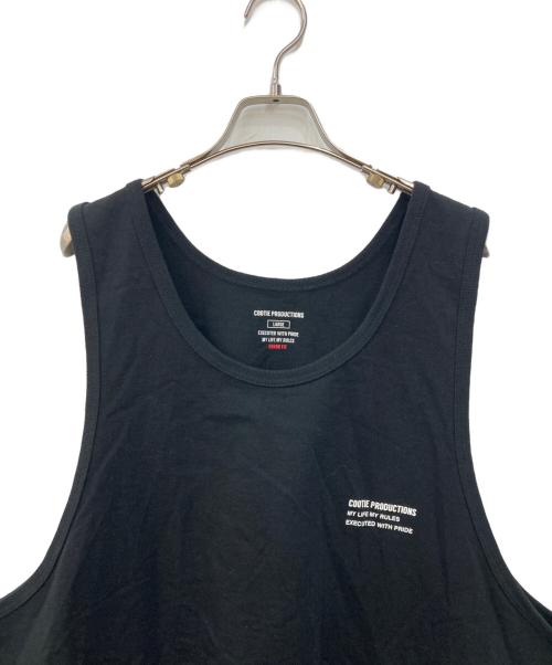 COOTIE（クーティー）COOTIE (クーティー) Open End Yarn Error Fit Tank Top ブラック サイズ:Lの古着・服飾アイテム