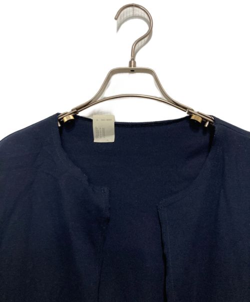 N.HOOLYWOOD（エヌ ハリウッド）N.HOOLYWOOD (エヌ ハリウッド) カットソーカーディガン ネイビー サイズ:SIZE40の古着・服飾アイテム