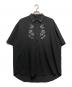 HARE（ハレ）の古着「刺繍シャツ」｜ブラック