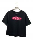 DIESELディーゼル）の古着「プリントTシャツ」｜ブラック