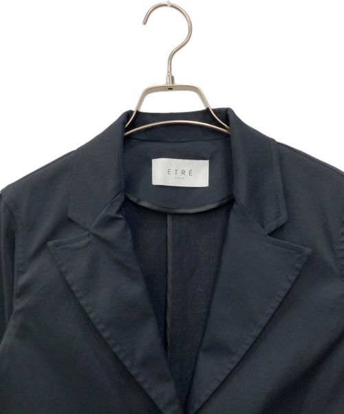 ETRE TOKYO（エトレトウキョウ）ETRE TOKYO (エトレトウキョウ) スリットスリーブジャケット ブラック サイズ:Sの古着・服飾アイテム
