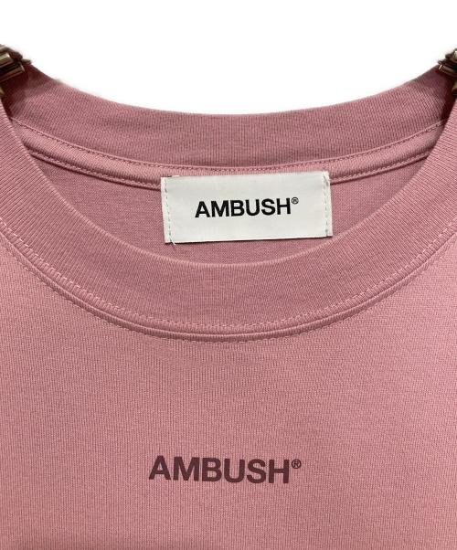 AMBUSH（アンブッシュ）AMBUSH (アンブッシュ) プリントTシャツ ピンク サイズ:1の古着・服飾アイテム